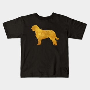 Otterhound golden art Kids T-Shirt